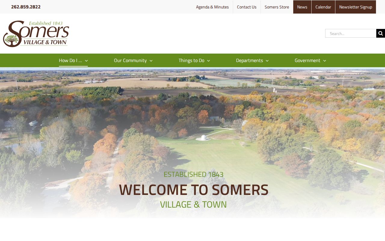 Somers criminal records village directory in Kenosha County